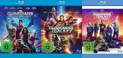 Guardians of the Galaxy - Vol. 1+2+3 (Marvel) im Set # 3-BLU-RAY-NEU