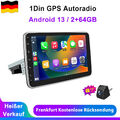 10" Android 13 360° Drehbar Bildschirm Carplay DAB+ 1DIN Autoradio GPS Navi WIFI