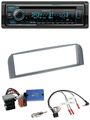 Kenwood Lenkrad Bluetooth DAB USB CD Autoradio für Alfa 147 GT anthrazit