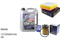 INSPEKTIONSKIT FILTER LIQUI MOLY ÖL 5L 10W-40 für Fiat Linea 323 1.4 T-Jet