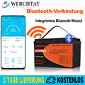 Bluetooth Lithium Batterie 12V 100Ah LiFePO4 Smart Akku Wohnmobil 15000+ Zyklen