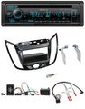 Kenwood Bluetooth DAB CD Lenkrad USB Autoradio für Ford C-Max Kuga Klavierlack s