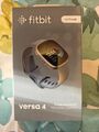 Fitbit Versa 4 40,5 mm Wasserfallblau / Aluminium NUE & UVP