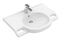 Villeroy & Boch ViCare Waschbecken barrierefrei mit 1 Hahnloch mit Überlauf...