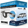 Für Seat Altea XL 10.2006-01.2009 BRINK Anhängerkupplung starr + 7polig E-Satz