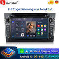 Android 13 Autoradio GPS NAVI Für Opel Astra H Corsa C D Meriva Zafira A B 2+64G