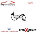 ABS SENSOR DREHZAHLFÜHLER PAAR HINTEN MAXGEAR 20-0182 2PCS A NEU OE QUALITÄT