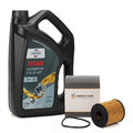 5 Liter FUCHS Motoröl ÖL TITAN SuperSyn F Eco-DT 5W-30 5W30 + Ölfilter 1717510