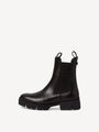 Tamaris Damen Stiefelette Chelsea Boot Leder schwarz