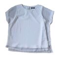 Esprit T-Shirt ärmellos Damen cremeweiß zweilagig Gr.  42 - TOP