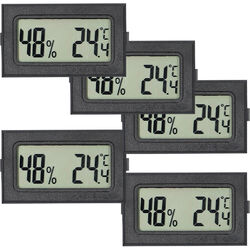 5mini Thermometer Hygrometer Thermo-Hygrometer Luftfeuchtigkeit Temperaturm K2U2