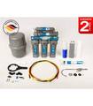 6 Stufen Umkehrosmoseanlage Osmose Membran NSF Tank 3,2 GAL Wasserfilter Germany