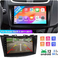 9" Android 13 Carplay Autoradio GPS Nav WIFI BT FM SWC Für Suzuki Swift 2011-17