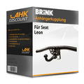 Für Seat Leon 05.2005-02.2009 BRINK Anhängekupplung abnehmbar NEU