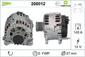 VALEO 200012 Generator für AUDI CHRYSLER DODGE FORD JEEP SEAT SKODA VW