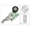 1x Riemenspanner, Keilrippenriemen Schaeffler INA 534 0151 10 passend für VW