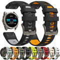 Quick Fit Silikon Armband für Garmin Fenix 6 6X Pro Solar 5 5X Plus 7 7X 8 E 3HR