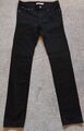 Levi's Damen Jeans 712 slim Gr. 27 Weite / Länge 32 schwarz