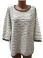 INCLUDE by PETER HAHN Gr.DE 46 100% KASCHMIR Damen Pullover Beige Braun