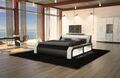 Hotelbett Design Boxspringbett Ehebett mit LED Beleuchtung Komplettbett MATERA