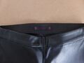 MARC CAIN DAMEN LEDER HOSE STRETCH N2 34/36 LEDERIMITAT SCHWARZ