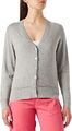 GANT Damen Light Cotton V-Cardigan Strickjacke Hell Grau Gr.XXL NEU