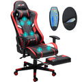 Massage Gaming Stuhl Schreibtischstuhl Drehstuhl Chefsessel Bürostuhl 150Kg DE