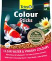 Tetra Pond Colour Sticks – Fischfutter für Teichfische, für natürliche