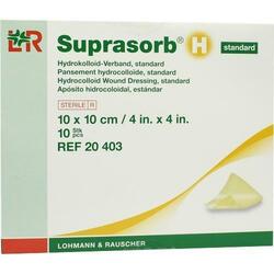 SUPRASORB H Hydrokoll.Verb.standard 10x10 cm 10 St PZN 130228