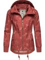 Ragwear Damen Übergangs Outdoor Jacke Kurz Parka Kapuze leicht Danka Leaves