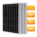 600W Solarpanel Solarmodul Monokristallin Wohnmobil Balkonkraftwerk 6*100 Watt