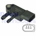 Delphi Dps00001 Sensor Abgasdruck für VW EOS + CC B7 + Golf 6 + Van 2005->