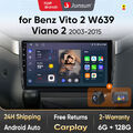 Für Mercedes-Benz Vito Viano W639 04-14 128G Android Autoradio CarPlay DAB Navi