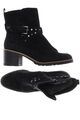 pier one Stiefelette Damen Ankle Boots Booties Gr. EU 39 Leder Schwarz #xira5pv