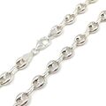 45cm Bohnen Marina Schiffsanker 925 Silber Schmuck Kette Collier 7.0mm 20gr