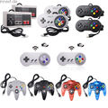 1/4 Für Nintendo N64 NES SNES USB Controller GamePad für PC Win Mac Raspberry Pi