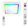 TELEFUNKEN Deckenleuchte LED 24W Panel Dimmbar RGB CCT Fernbedienung Deckenlampe