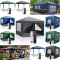 Pavillon 2x2m/3x3m/3x6m Faltpavillon Wasserdicht Partyzelt Gartenzelt UV Schutz