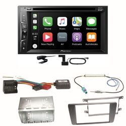 Pioneer AVH-Z3200DAB Carplay Bluetooth DAB Einbauset für Skoda Octavia 2 Yeti 5L