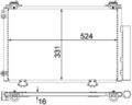 MAHLE Kondensator, Klimaanlage AC 292 000S für TOYOTA
