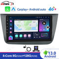 8G+128G Für Seat Altea XL 2004-15 Toledo III Autoradio Android 13 GPS Navi +Kam