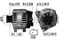 Lichtmaschine Generator Lima ERA 210877A für CB1 WA6 FIESTA CCN GALAXY FORD V408