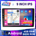 9 Zoll Android14 Autoradio Navi mit CarPlay GPS NAVI WIFI DSP DAB+ AHD 4GB+64GB