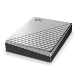 WD My Passport Ultra 4TB USB3.0 & USB-C 2.5zoll - SilberGWM3-537