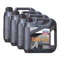 4x LIQUI MOLY 3056 Motorbike 4T Motoröl Offroad 10W-40 4L