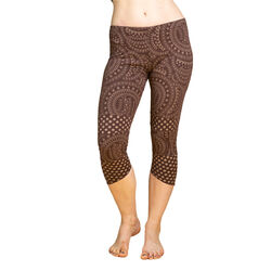 PANASIAM ¾ Leggings 'Lalita'  Yoga Kurse Yantra Mandala Love Light Trance Pants