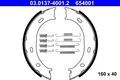 ATE Bremsbackensatz + Zubehoer Hinten VW, Mercedes 03.0137-4001.2