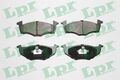 Bremsbelagsatz Scheibenbremse LPR 05P627 für SEAT 6K1 IBIZA POLO 6V2 6K2 GOLF VW