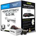 Für MERCEDES C Kl. T-Mod. S205 Anhängerkupplung abnehmbar +eSatz 13pol 18-21 NEU
