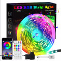 10m LED Band Stripe RGB Streifen Lichtleiste 230V warmweiß Fernbedienung dimmbar